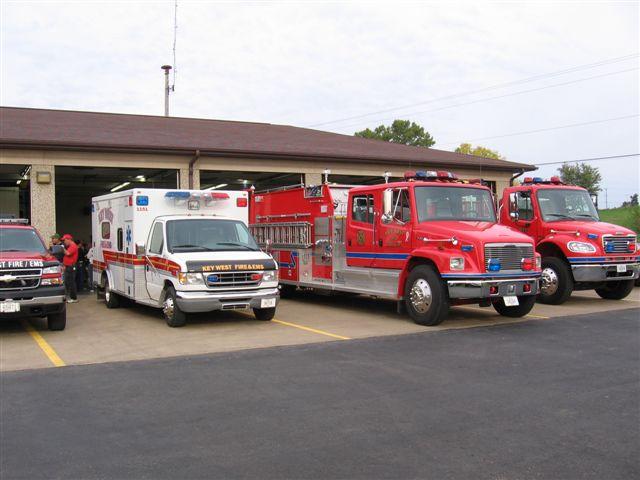 2007 Iowa Fire Chiefs Assn Fall Conference, Key West.  Key West Fire Station